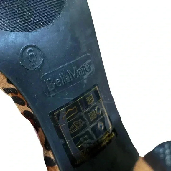 A New Day Women's Square Toe Pumps Animal Print Block Heel Size 6 - Picture 6 of 6